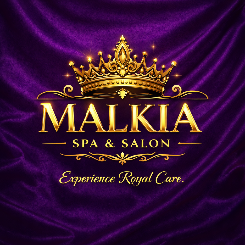 Malkia Spa & Salon — Luxury brand identity
