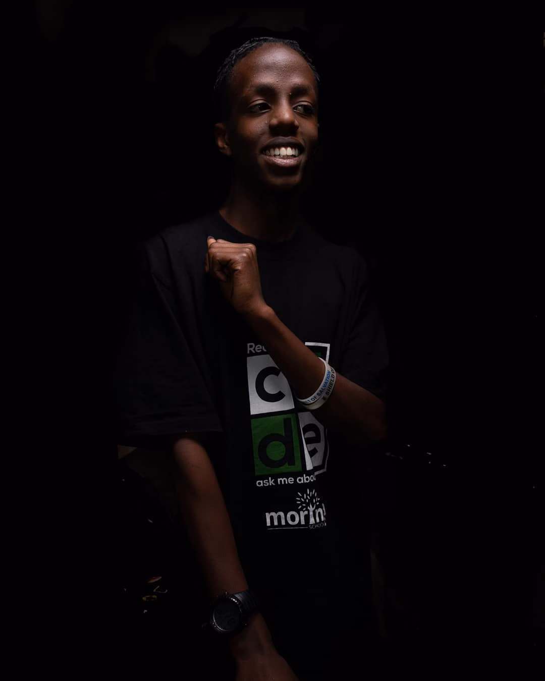 A dramatic portrait by ABM Photography